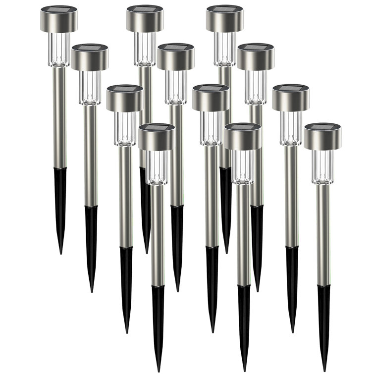 KOOPER Solar Lights Outdoor, Stainless Steel Waterproof, Led